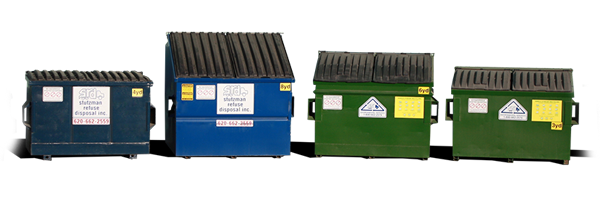 Commercial bin containers.